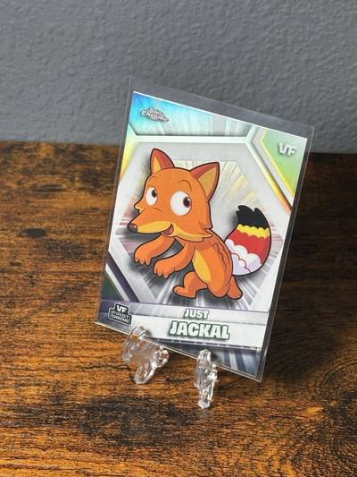 Just Jackal - 2026 VeeFriends Topps Chrome, Base Refractor (Hobby Only)
