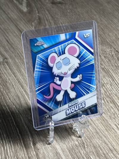 Mojo Mouse - 2026 VeeFriends Topps Chrome, Blue Refractor /150