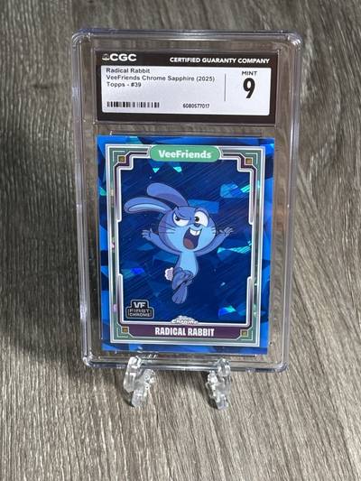 Radical Rabbit - 2025 VeeFriends Topps Chrome Sapphire
