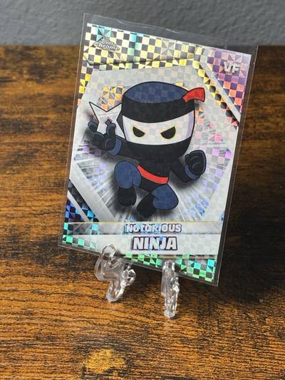Notorious Ninja - 2026 VeeFriends Topps Chrome, Base X Refractor (Mega Only)