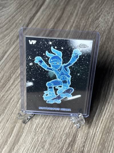 Notorious Ninja - 2026 VeeFriends Topps Chrome, Stellar Haze
