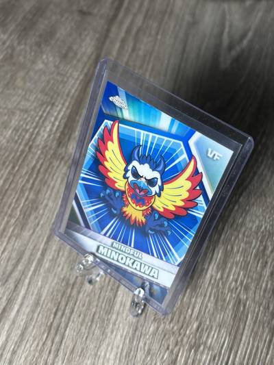 Mindful Minokawa - 2026 VeeFriends Topps Chrome, Blue Refractor /150