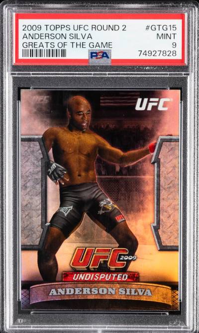 Anderson Silva - 2009 Topps UFC Round 2, Greats of the Game #GTG15