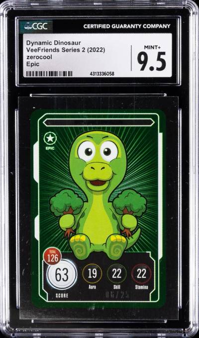 Dynamic Dinosaur - 2022 VeeFriends Series 2, Epic /25