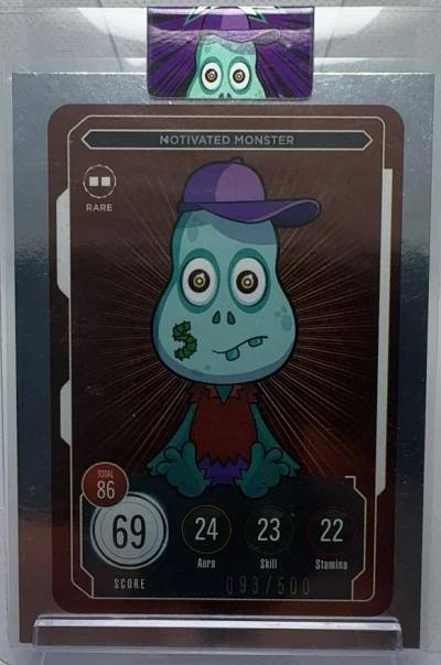 Motivated Monster - 2022 VeeFriends Series 2, Rare 93/500